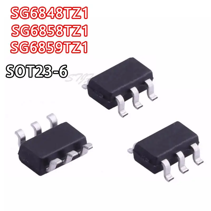 10Pcs SG6848TZ1 SOT23-6 SG6848 SOT 6848TZ1 SOT-23 SG6858TZ1 SG6858TZ ...