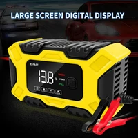 Car Battery Charger 12V Intelligent Pulse Repair LCD Display Car Battery Motorcycle Battery Charging Battery Repair Charger - Image 6