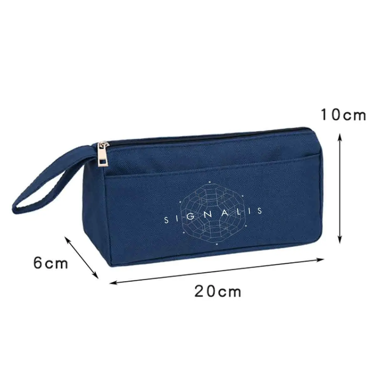 시그날리스 게임 심볼 대형 필통, 학교 및 사무용품 보관에 적합