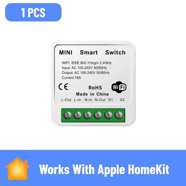 CozyLife Inwall Relay Switch Work With Apple HomeKit Alexa SmartThings