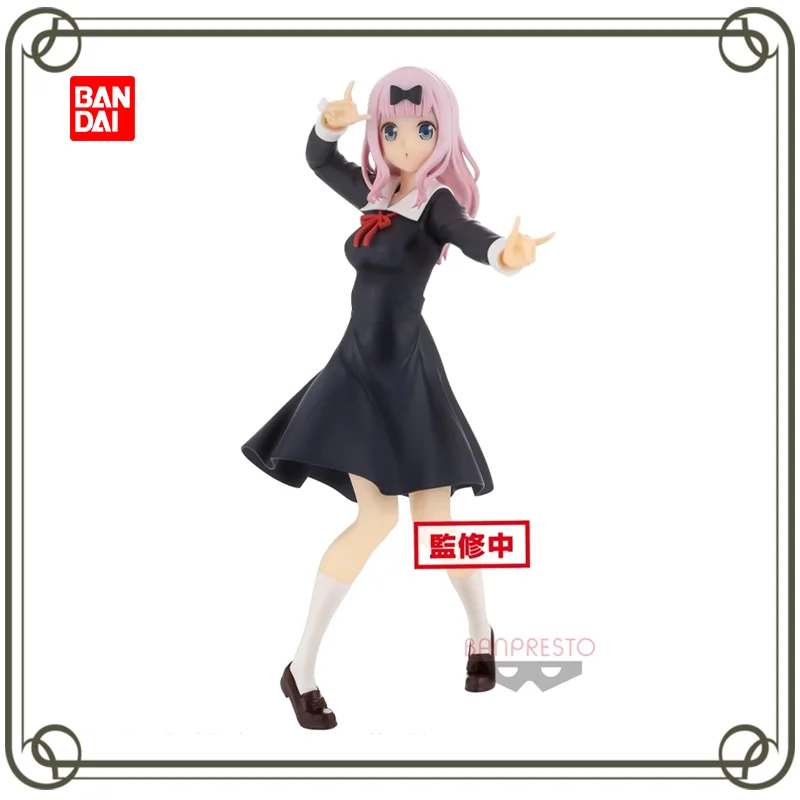 

Original BANDAI BANRPESTO Fujiwara Chika Kaguya-sama: Love Is War Anime Figure Kids toy Christmas gift