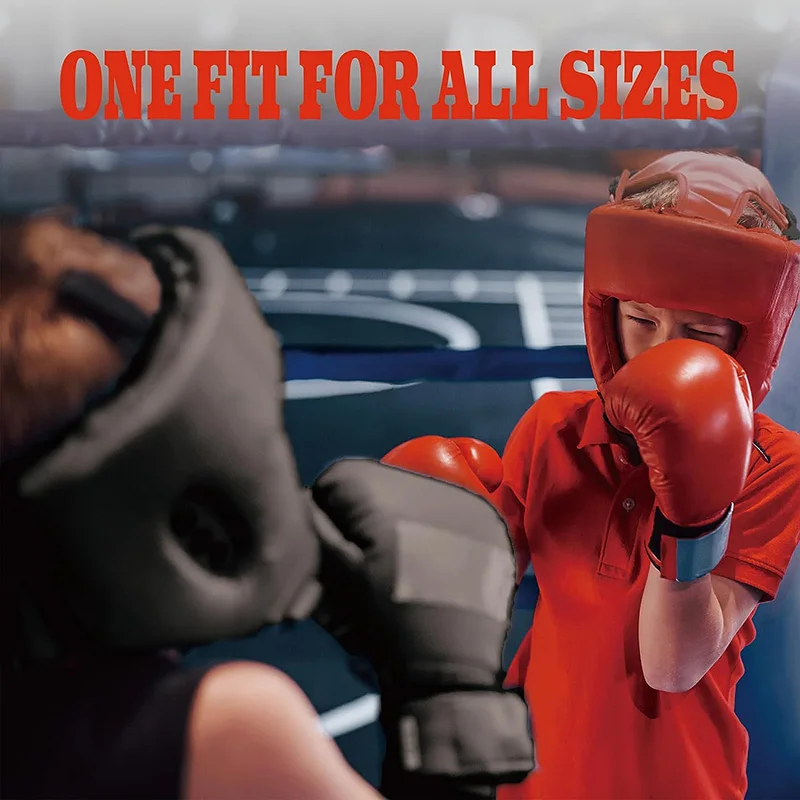 Kids Boxing Headgear Men Women Karate Muay Thai Head Protector Boxing Safety Helmet MMA Fighting Adult Child Taekwondo Equipment
