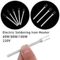 1/2pcs Short/Long Wire 220V Electric Tools Soldering Iron Heater 908 908S Solder Internal Heating Element 1
