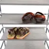 10-Tier Gray Non-Woven Fabric Shoe Rack - Easy Assembly Storage Organizer 6