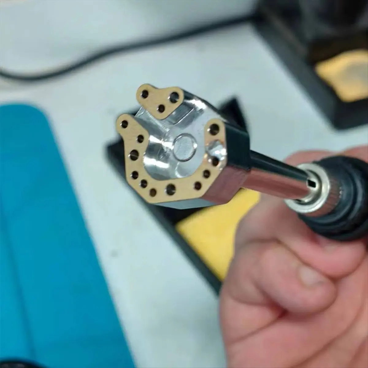 슈퍼브-C245 조이스틱 납땜 인두 팁 가열 몰드 (Xbox, PS4, PS5, 스위치 프로 컨트롤러 조이스틱 분해 수리 도구용)