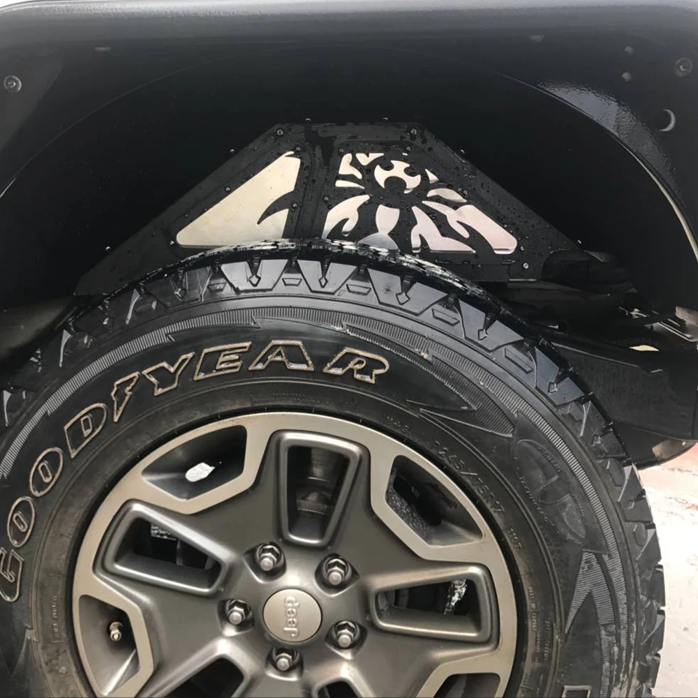 

Заднее внутреннее крыло Flare1 для Jeep Wrangler JK 2007-2017 алюминиевый набор