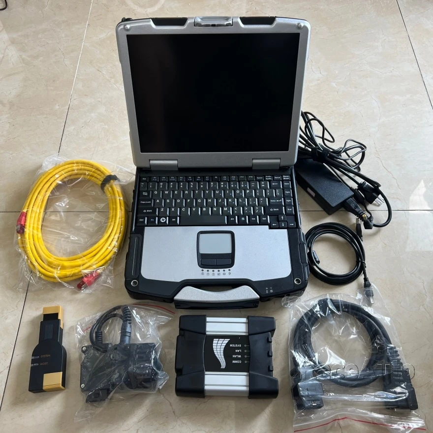

Диагностический инструмент для программирования BM * W Icom Next Wifi с ноутбуком Cf31, сенсорный экран I5 6g, программное обеспечение 1 Тб Hdd Windows10, диагностический инструмент программирования 05/2024