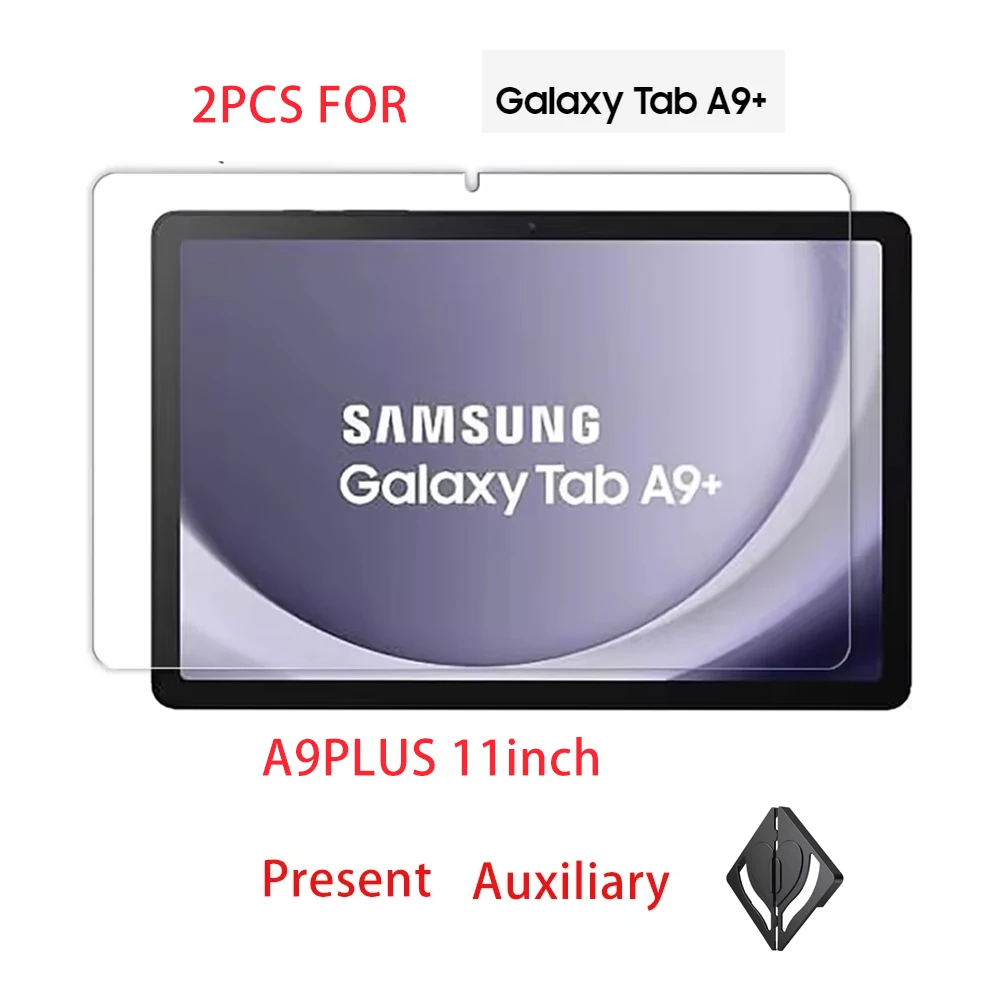 Tempered Glass Screen Protector 2PCS HD For Samsung Galaxy Tab A9+ A9PLUS 11inch Tablet SM-X210 X215 X216 Bubble Free