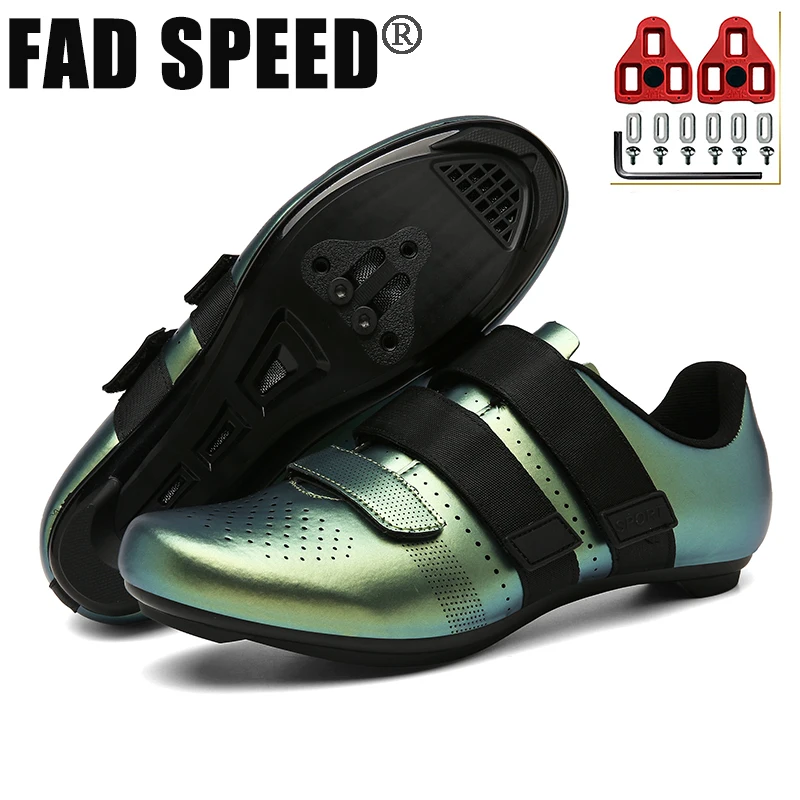 2022 New Speed Cycling MTB Flat Shoes Road Men Sports Route Cleat Bike