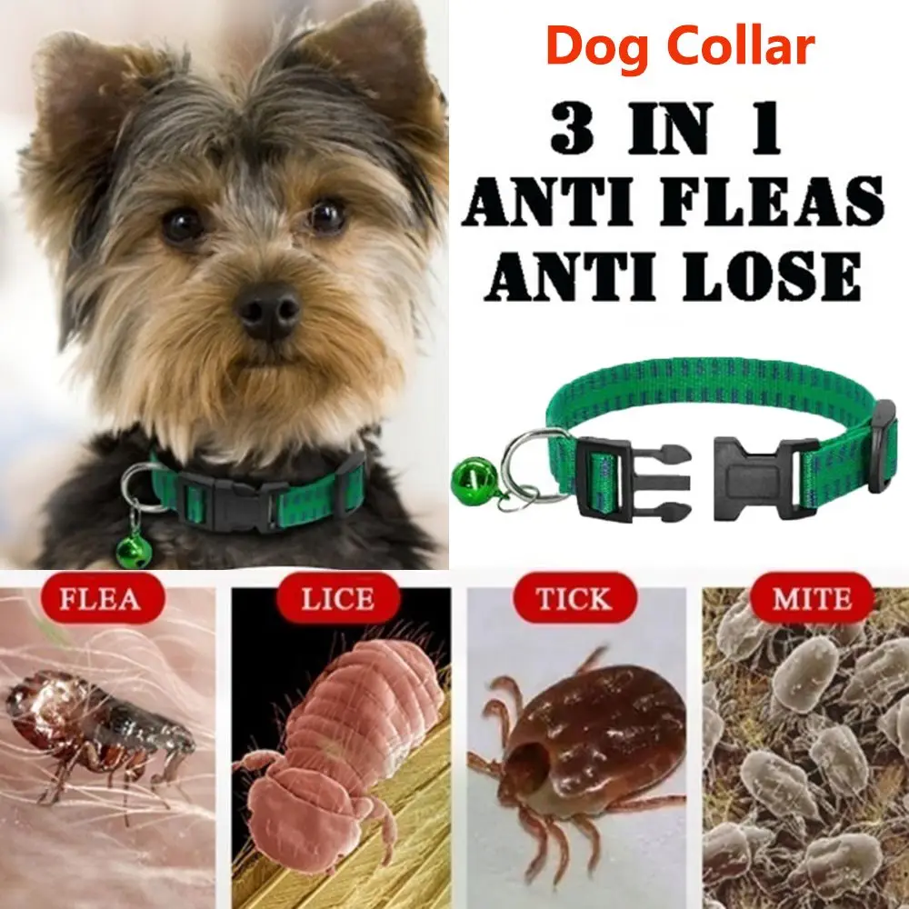 Safety Effective Mosquitoes Insecticidal Kill Insect Anti Flea Mite Tick Pet Suppies Neck Strap Dog Collar