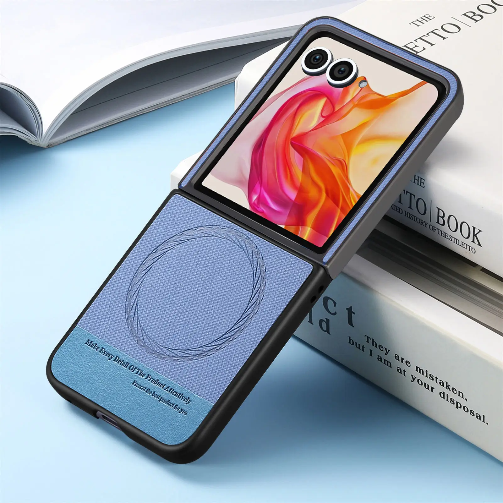 Magnetic Fabric Texture Shockproof Case with Magsafe Compatibility
