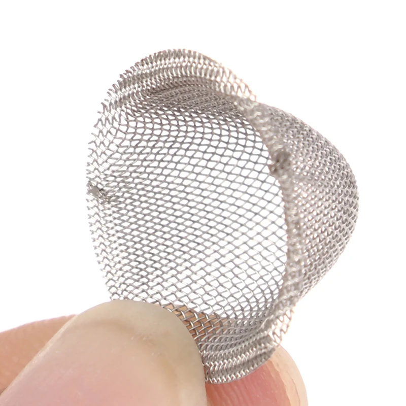 Smoking Accessories Tobacco Pipe Tobacco Smoking Accessories Smoking Pipe Filters Herb Smoking Pipe Smoking Pipe 10Pcs Tobacco Smoking Pipe Filter Mesh Crystal Pipe Tobacco Screen Filter Net Shisha Hookah Net