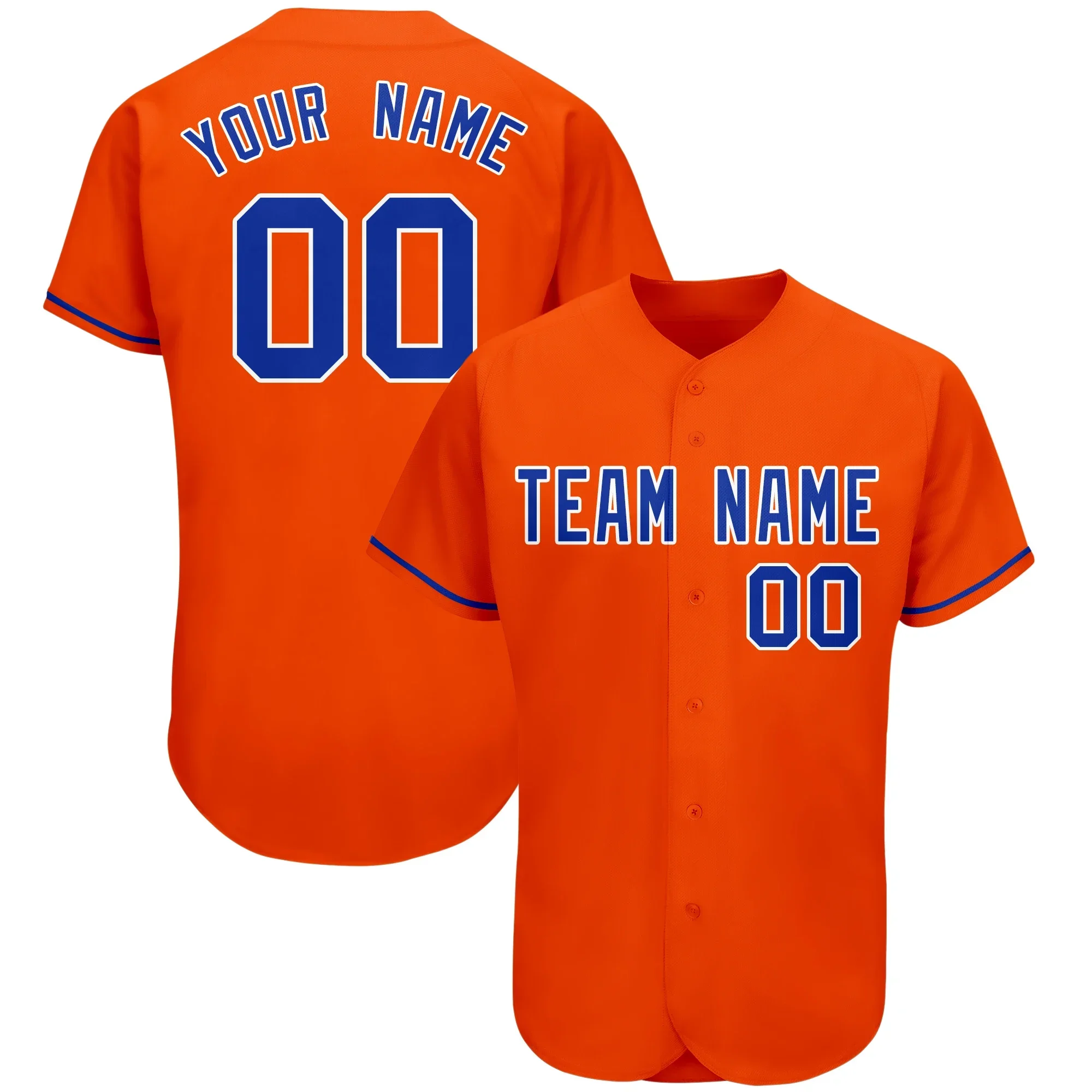 thumbnail image 1 of Camiseta de béisbol bordada personalizada barata para hombres/mujeres/jóvenes, diseño de camisetas de juego de softbol con cuello en V y nombre y número del equipo, 1 of 5