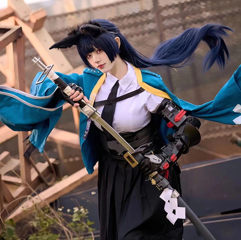 ゼンレスゾーンゼロ Hoshimi Miyabiコスプレ衣装 L 靴23.5cm Zenless Zone Zero Hoshimi Miyabi Uniform Cosplay Costume