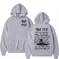 Retro The 1975 about You Print Hoodie Men's Hip Hop Gothic Pullover Sweatshirt Casual Fashion Oversized Hooded Unisex Streetwear 2