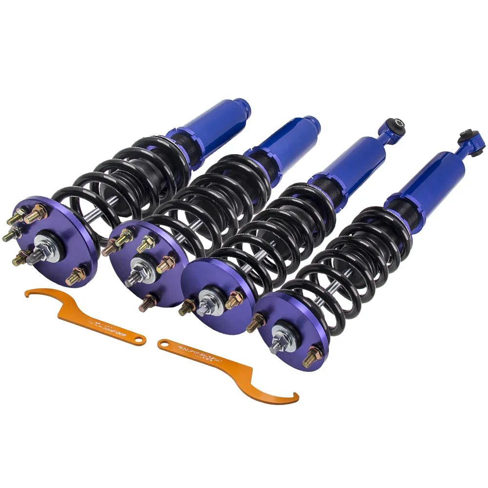 

Maxpeedingrods Coilovers For Honda Accord 98-02 Acura CL 01-03 TL 99-03 Adjustable Height Coilovers Suspension Shocks Absorbers