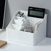 Desktop Sundries Storage Box Makeup Organizer Organizer for Brushes Home Office Bathroom Storage Box Skin Care Storage Device 5