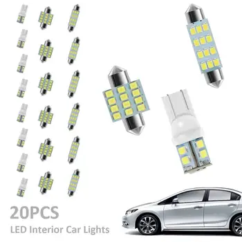 20PCS Car LED Bulb Kit 1