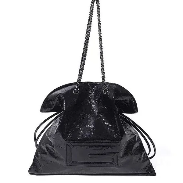 New Simple Cloud Shape Shoulder Bag Trendy Handheld Versatile Casual Style Soft PU Leather Neutral Minimalist Design