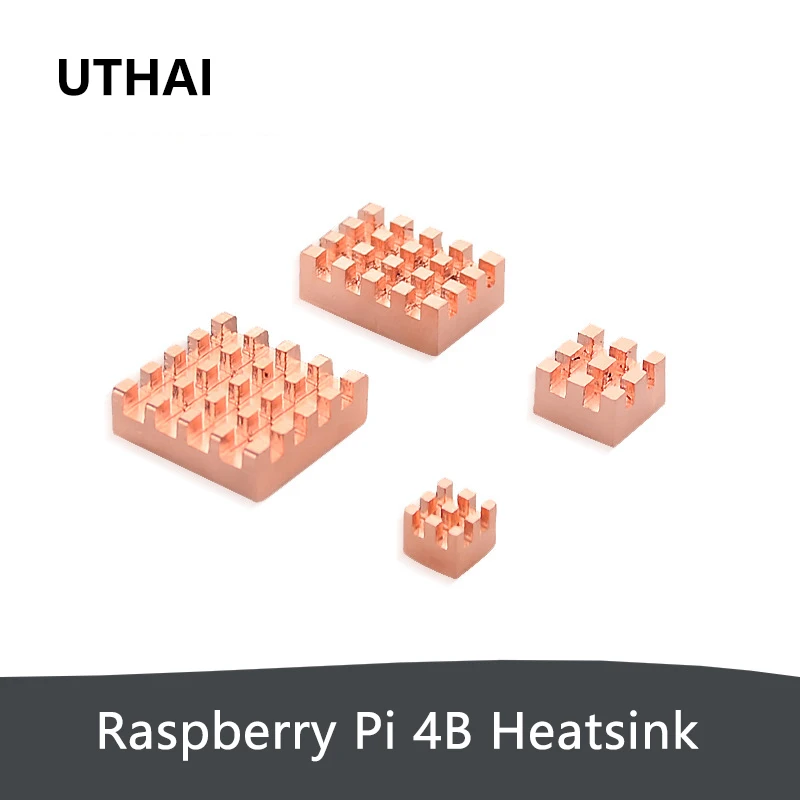 

4 шт., радиатор для процессора Raspberry Pi 4B 4-го поколения