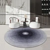 Wabi-sabi Style Carpets for Living Room Minimalist Bedroom Decor Plush Rug Round Bedside Floor Mat Fluffy Soft Thickened Carpet 3