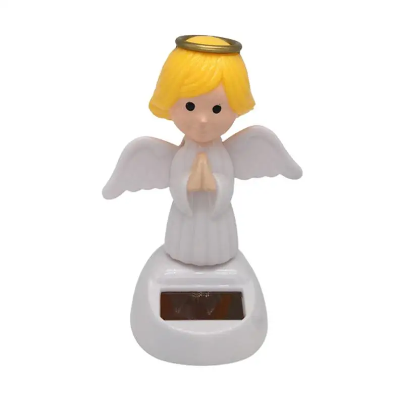 

Angel Solar Car Ornament Solar Dashboard Angel Doll Solar Powered Dancing Figures Car Decor Kids Girl Toys Gift For Office Car