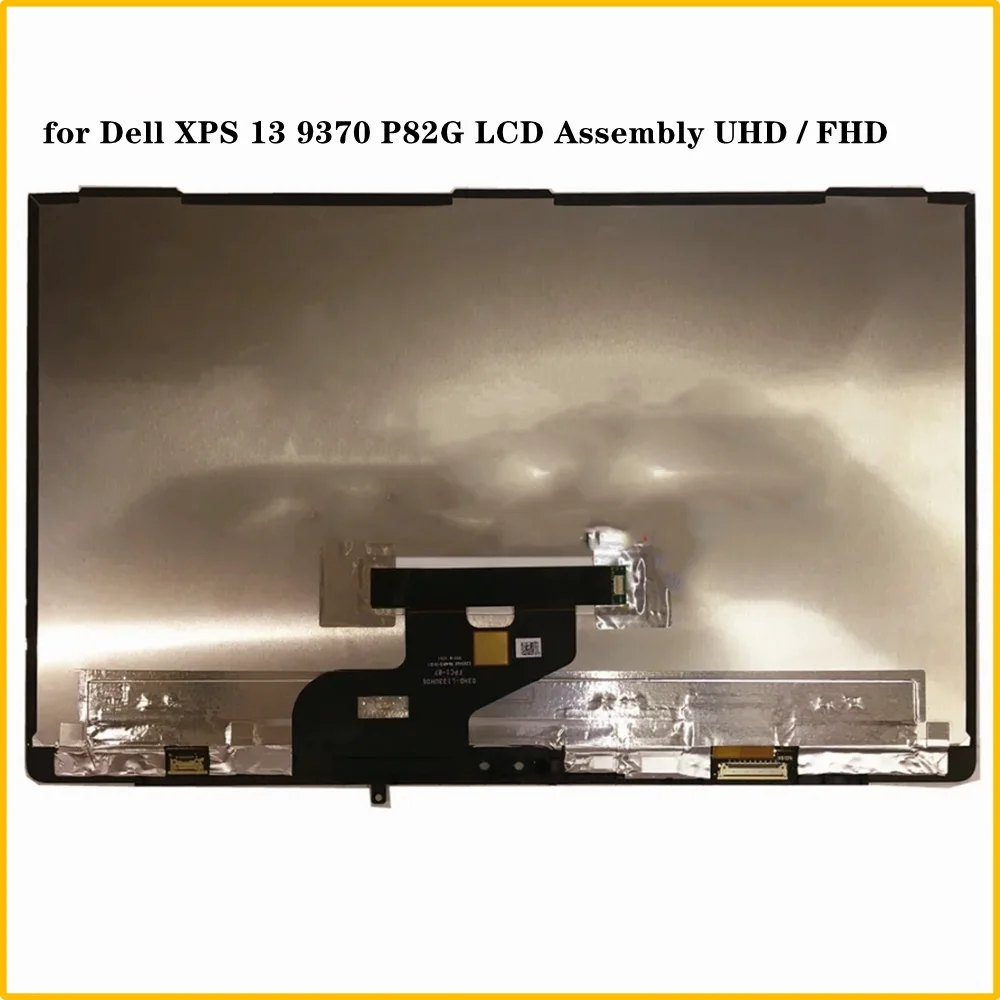 

ЖК-дисплей 13,3 дюйма для ноутбука Dell XPS 13 9370 P82G, сенсорный экран в сборе FHD 1920x1080 4K UHD 3840X2160
