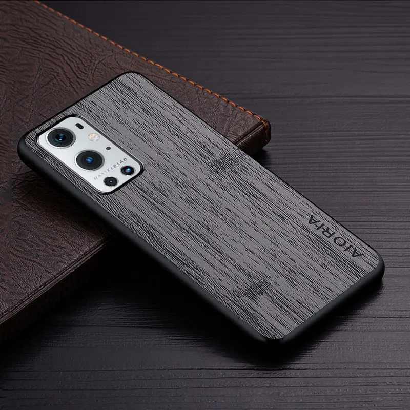 Luxury Bamboo Wood Pattern Leather Phone Cover – Premium Case