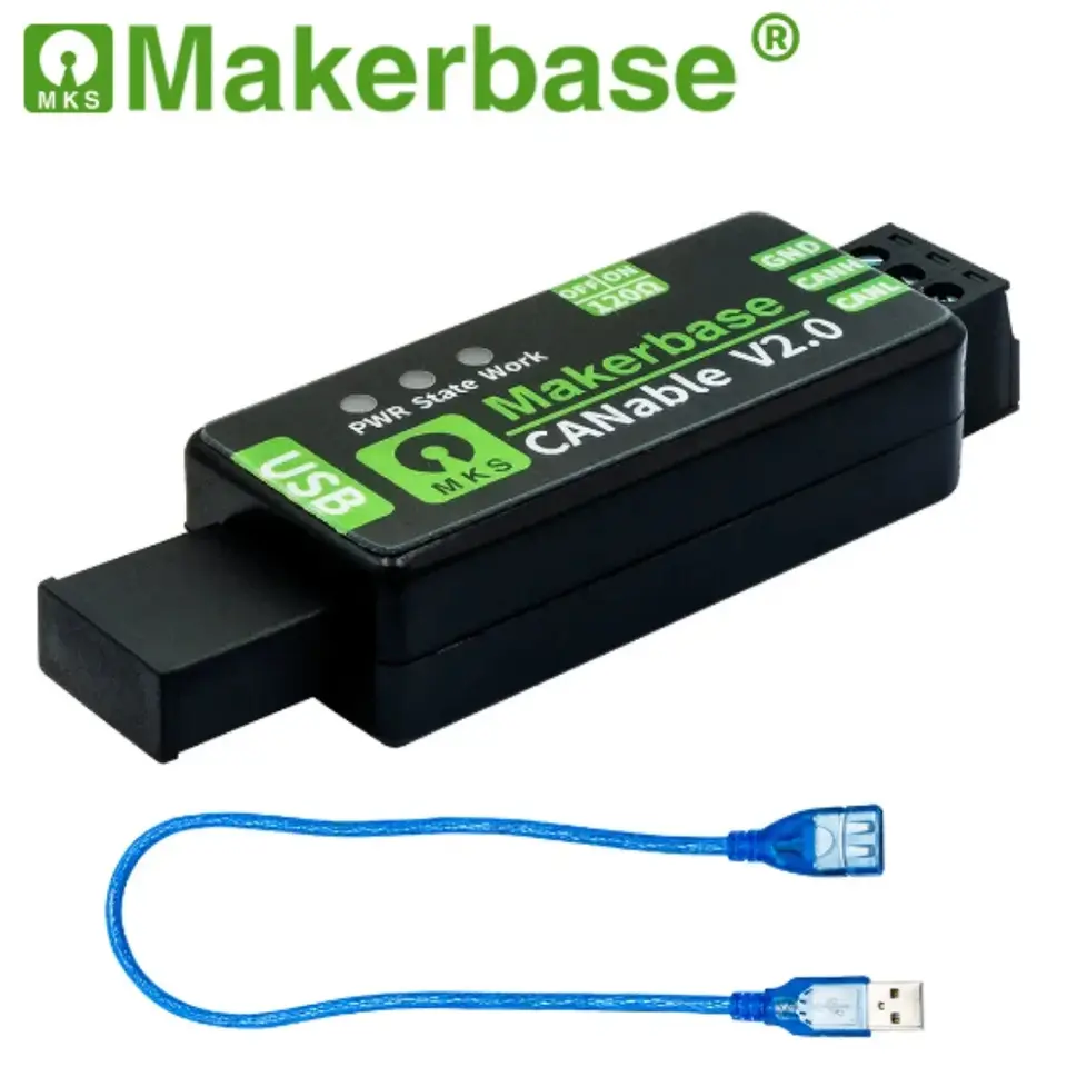 Makerbase CANable 2.0 SHELL USB to CAN adapter analyzer CANFD slcan SocketCAN CANdleLight klipper image 4