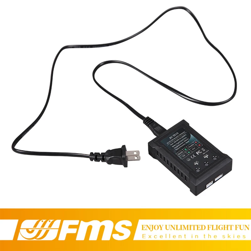 

FMS 1400 мм Kingfisher RC плоскость запчасти балансирующее зарядное устройство с адаптером провода FMSCHR01 2S 7,4 V 3S 11,1 V