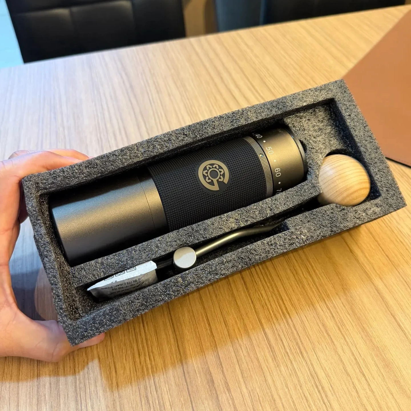 KINGrinder P1 Lichtgewicht handmatige handkoffiemolen voor moka pot, Franse pers, druppelen met assemblage consistentie roestvrij staal conische braammolen, 20g capaciteit