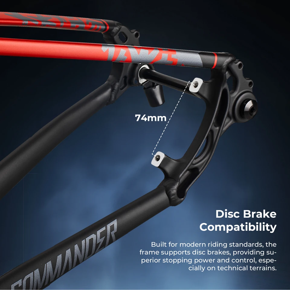 レオン マウンテンバイクフレーム シルバー Mac Mahone マウンテンバイクフレーム シルバー 26インチ - メルカリ