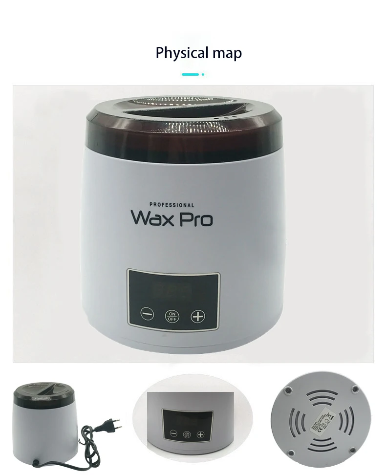 Electric Bone Glue Heater Hot Wax Machine Paraffin Pot Warmer Hair Removal Waxing Machine Wax-melt Epilator Digital Display