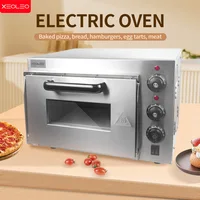 XEOLEO 13' Electric Pizza Oven Baker Oven Single Layer Stainless Steel Baking Machine Commercial Professional baking oven 1