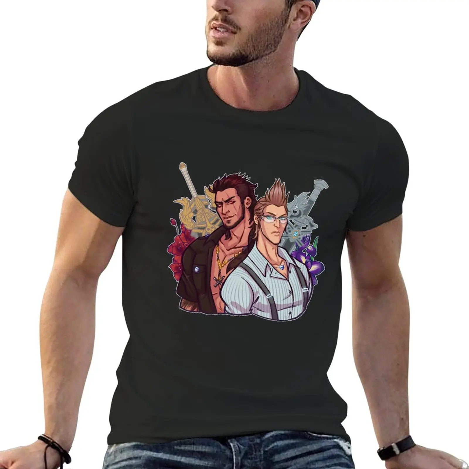 

Gladnis T-Shirt korean fashion cute tops plain hippie clothes men t shirts