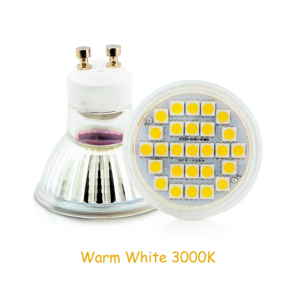 GU10 LED Corn Bulb Spotlight Warm White 3000K Daylight 6500K