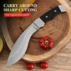 new Outdoor survival portable knife, sharp and high-hardness tactical self-defense knife, camping portable small straight knife 1