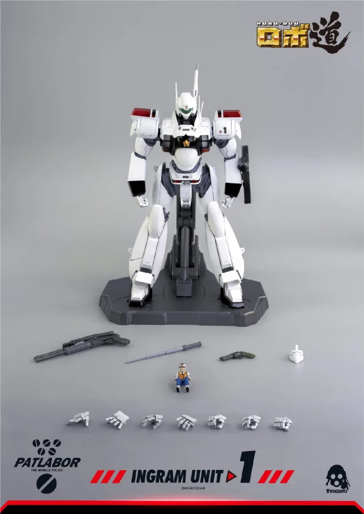 Threezero 23Cm Patwork The Mobile Police Ingram Unit 1 Modello