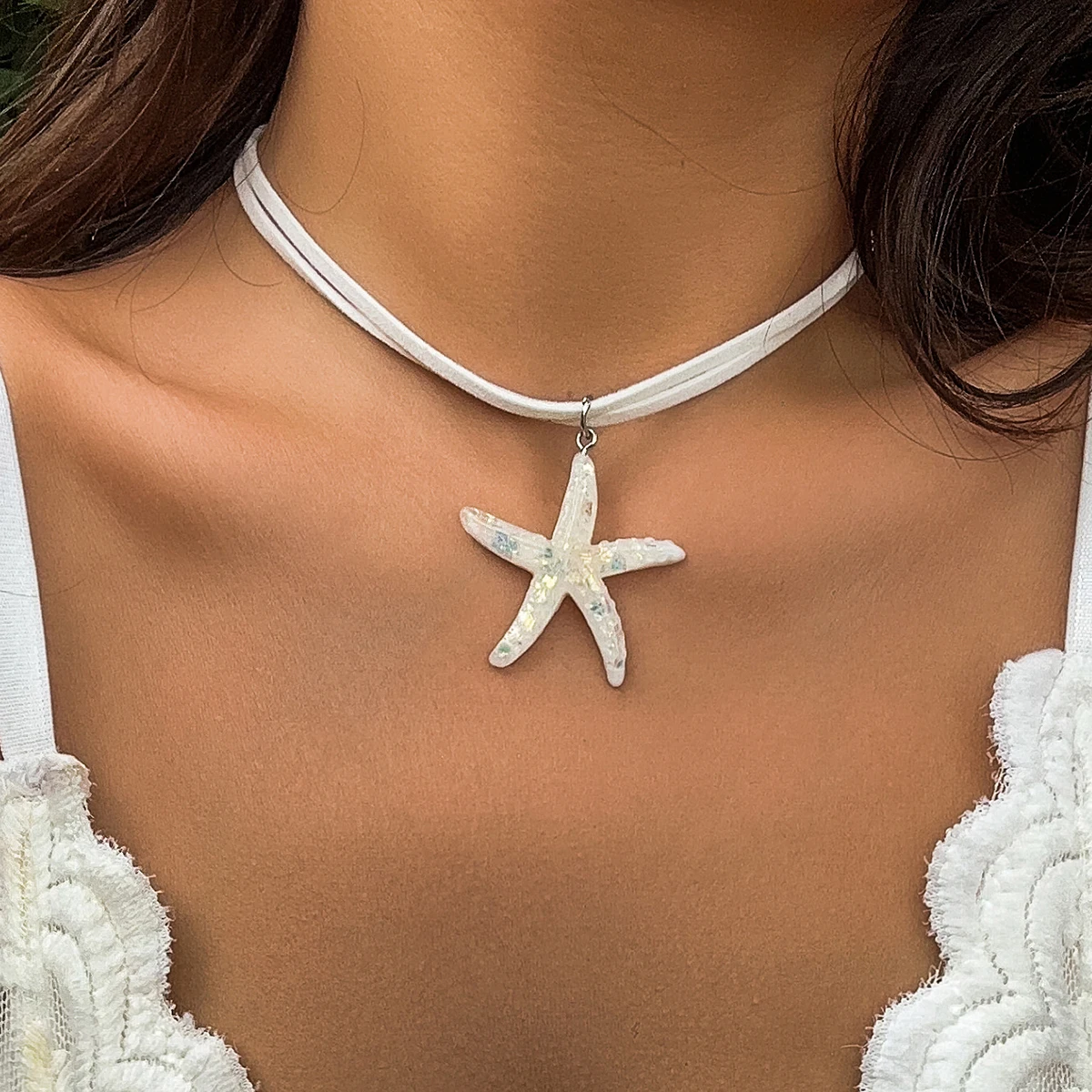 Collana Girocollo Stella Boho – Ciondolo Stella In Oro, Catena Regolabile 36+5 Cm, Gioiello Vintage Per Donne E Ragazze - 2