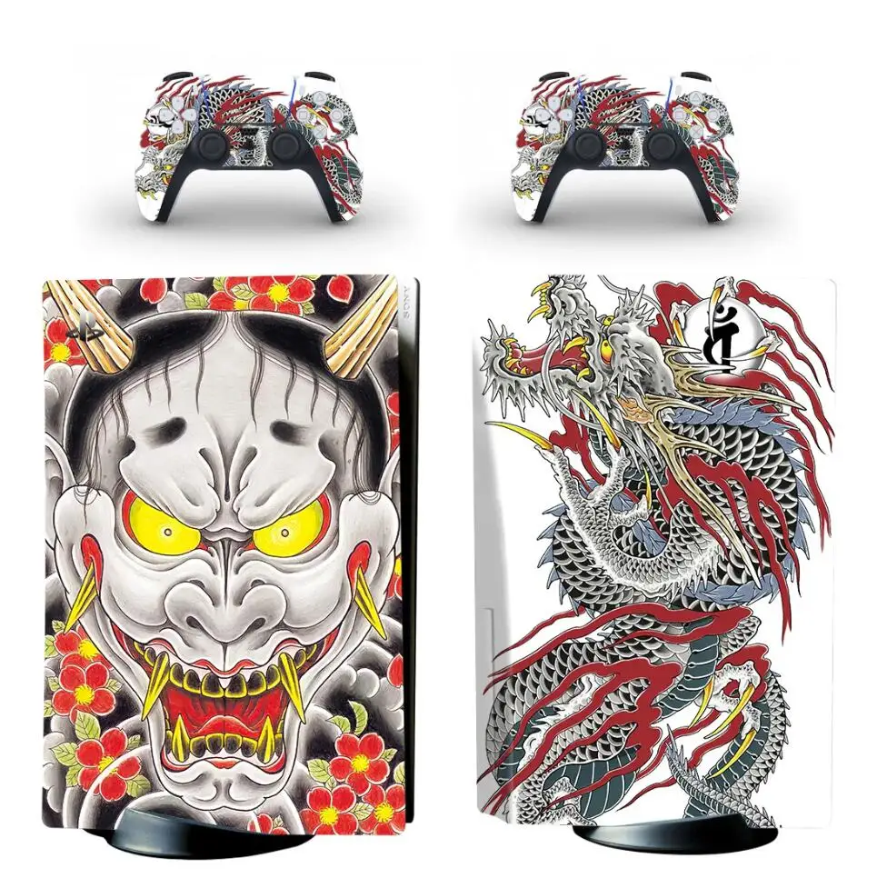 Yakuza Ps5 Disc Skin Sticker Decalcomania Cover Per Console Controller Ps5 Disk Skin Sticker Vinyl