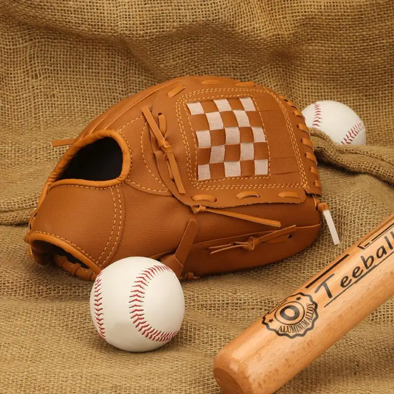 Outdoor Sport Baseball Glove Batting Gloves Practice Equipment Size 10.5/11.5/12.5 Left Hand For Adult Man Woman Training Gloves 2