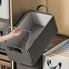 Foldable Clothes Storage Bag Large Capacity Cotton Quilt Moisture Dustproof Storage Box Portable Wardrobe Clothes Organizer 3