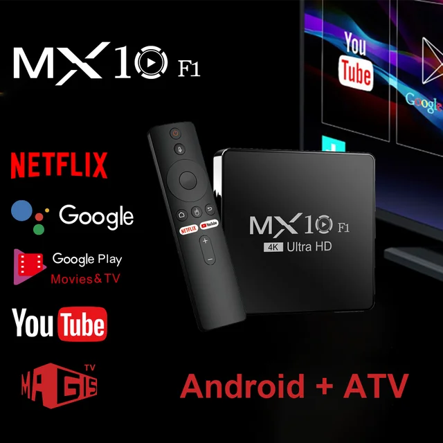 android tv box decoder 2024 4k android 13 mx10 f1 digital wholesale onn certificado smart android tv box 3
