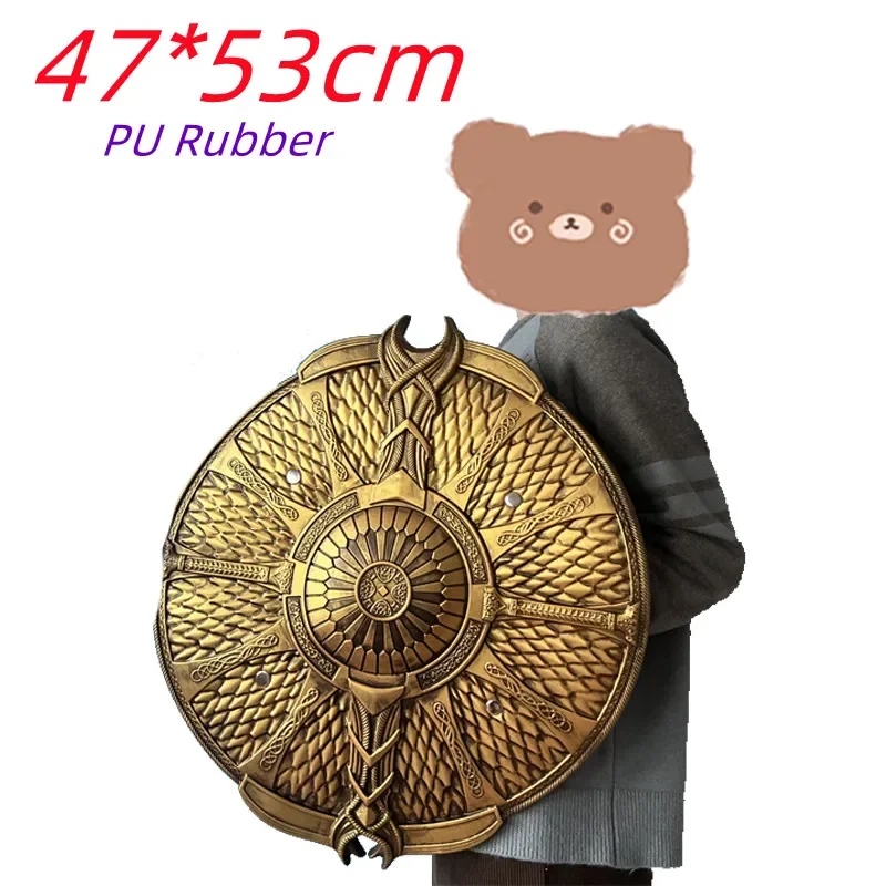 God of War Guardian Shield Cosplay Hammer Prop Weapon - Rubber Unsharpened Chaos Blade Thunder Axe