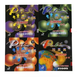 Palio CJ8000 Table Tennis Rubber Loop Type Pips-In Original Palio CJ8000 Ping Pong Sponge