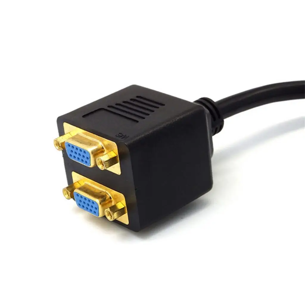

24 + 5pin до 15Pin VGA стерео видео разветвитель Кабель для проектора/монитора/ноутбука