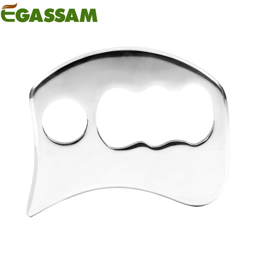 

1Pcs Stainless Steel Gua Sha Tools-Massage Scraping Tool for Soft Tissue Mobilization, Physical Therapy for Back, Legs, Arms