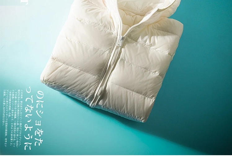 15 Colors Women Ultra Lightweight Puffer Jacket 2023 New Korean Fashion Hooded Short Female Wind-Resistant Breathable Down Coat