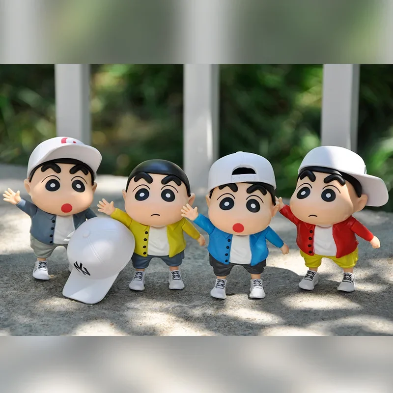

Animation Crayon Shin-chan peripheral figures cute desktop car home decoration trendy ornaments