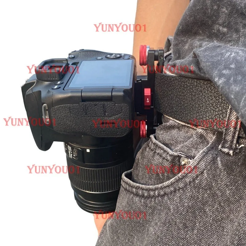 V자형 퀵 로딩 카메라 마이크로 싱글 리버스 퀵 릴리즈 베이스 OSMO360/GoPro13 액션 카메라용